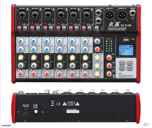 Icm Brand: ICM SE8-ME 8 Channel Bluetooth/Effect/USB Player PRO Mixer (MX10)
