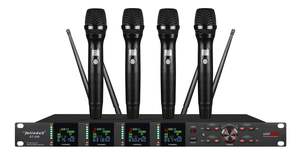 FULINDA ST-308 UHF Four Channel Wireless Microphone (MC28-1)