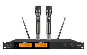 Microphone: FULINDA KP-620 UHF Dual Channel Wireless Microphone (MC27)