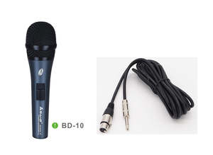Bardl BD-10 Professional Dynamic Vocal Microphone (MC08) with 4.5m mic cable