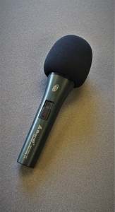 Bardl BD-10 Professional Dynamic Vocal Mic (MC08) w Black sponge cover (MC22-1)