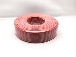 Red 100m Roll Professional Shielded Microphone Cable 2 Core Shielded (CB-93)