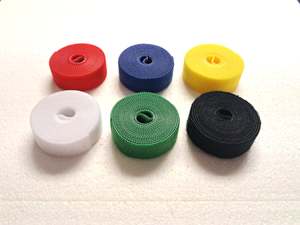 2M Double Sided Hook and Loop 20mm width Tape Fastener Cable Ties Velcro (CB-101)