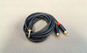 Other Cables: 2m Aux Audio 3.5mm Stereo to 2 RCA Y Cable (CB-98)