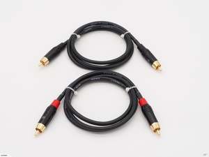 Other Cables: Handmade Pair of 2m Japan Canare L-2E5AT Audio Cable RCA Interconnect (CB-62)