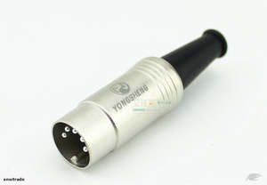 Plug Socket: Yongsheng YS322 5 Pin DIN MIDI Plug Connector