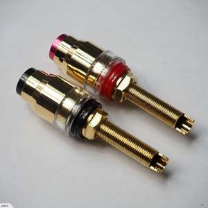 Pair of Aucharm Speaker Binding Post Pure Copper Plate (EP034)