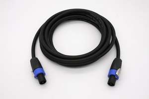 Speakon And Jack Speaker Cables: 20m 12 Gauge Heavy-Duty Speakon Speaker leads Cable (CB-30-20m)