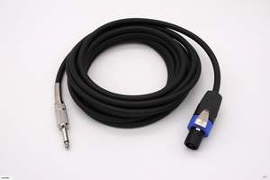 Heavy Duty 10m 13 Gauge Mono Jack to Speakon Speaker Cable (CB-25)