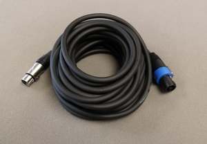 10m Speaker Cable for Vintage Passive Speaker Speakon to XLR Female (CB-27)