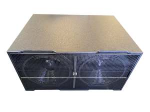 Lowi RX28 Powered Active Wooden 1600W RMS Dual 18" Subwoofer (SP97)