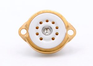 Other Accessories: 9pin Tube Socket for 12AX7 ECC82 EL84 Gold Plated Chassis Mount (EP025)