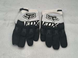 ATV Quad Pit Dirt Bike Motorcyclye Gloves (GG002) White - Size S/M/L/XL/XXL