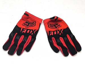 ATV Quad Pit Dirt Bike Motorcyclye Gloves (GG001) Red - Size S/M/L/XL/ XXL