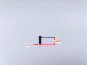 5 x M5 STEEL SCREW-B