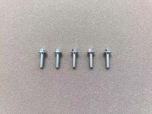 2 Stroke Engine Components: 5 x M5 STEEL SCREW