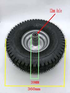 4 Stroke Wheels Tyres Tubes: Special front wheel for mini bike (4T381)