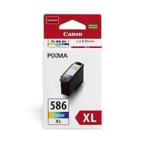 Toners Ink Cartridges: Canon CL586XL Colour Fine Cart