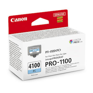 Canon PFI4100 Ph Cyan Ink Cart
