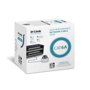 Dlink Cat6A 305M Cable Roll