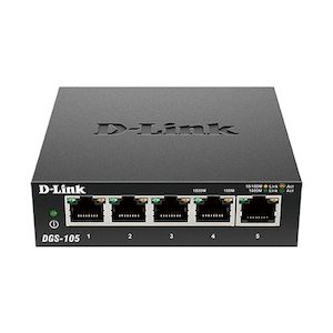 Networking Devices: D-LINK DGS-105 Desktop Switch