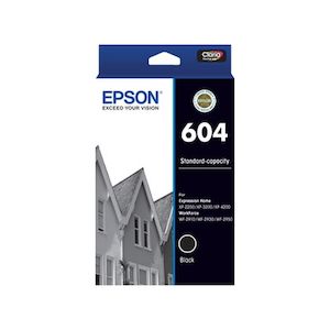 Epson Brand: Epson 604 Std Black Ink