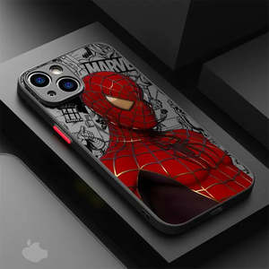 Marvel Spider-Man Venom Cover Phone Case for iPhone X XS Matte Hard Shell
