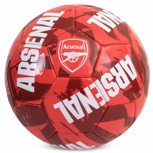 Arsenal FC Size 5 Football Red Grafitti