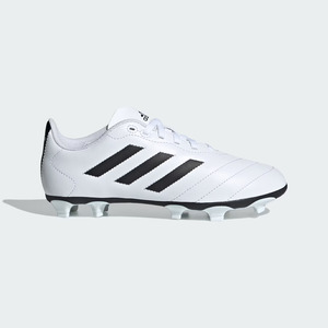Soccer Boots: Adidas Goletto VIII Jr FG (White / Black)