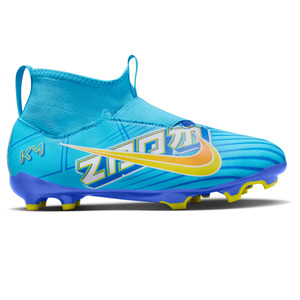 Soccer Boots: Nike Jr Zoom Mercurial Superfly 9 Academy KM