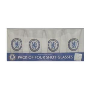 Souvenirs: Chelsea 4pk Shot Glass Set