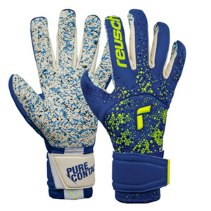 Gloves: Reusch Pure Contact Fusion (True Blue / Safety Yellow)