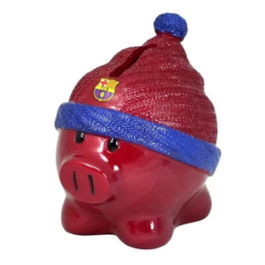 FC Barcelona Beanie Piggy Bank