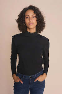 Tees Tanks: Mos Mosh Noni LS Tee Black