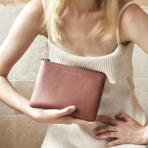 Bags Purses: Status Anxiety New Day Clutch Dusty Rose