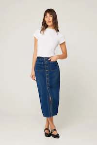 Rollas: Rollas Sailor Skirt Dark Stone