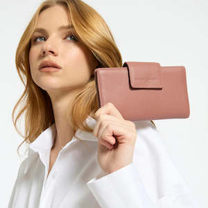 Status Anxiety: Status Anxiety Ruins Wallet in Dusty Rose