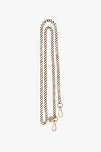 Antler: Antler Chain Bag Strap in Tarnished Gold