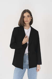 Coats Jackets: Cosmo Blazer Black