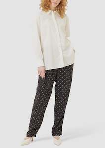 Noa Noa: Noa Noa Fay Shirt in Cloud Dancer