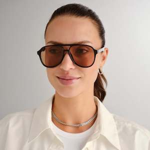 Sunglasses: Le Spec Tragic Magic Sunglasses Black