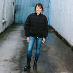 Coats Jackets: Rue Bomber Black