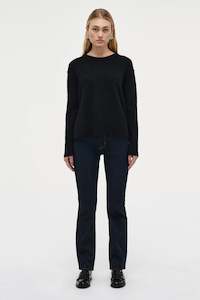 Jumpers: Alpaca Blend Crew Black