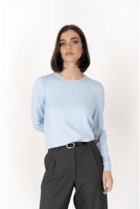 Jumpers: Humidity Mae Jumper in Ice Blue