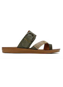 Bria Sandals in Khaki