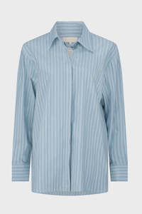 Emma Shirt Bue Stripe