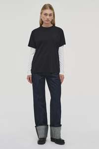 Modal Lou Tee Black