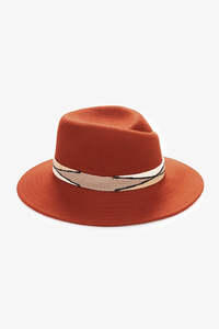 Accessories: Franklyn Fedora l Nutmeg