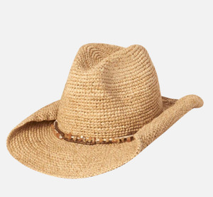 Kooringal Sariah Cowboy Hat in Natural/Gold