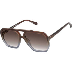 Accessories: Valley Eyewear Rodeo Matte Transparent Chocolate Fade to Crystal